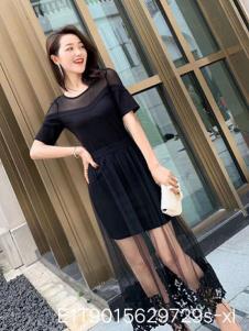 雨珊女装优雅小黑裙