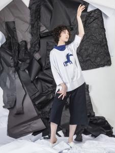 NIIJII设计师女装简约卫衣